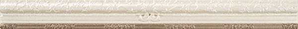 Rocersa Mitra / Trevi Moldura Dynasty Bordure en grès cérame Or 4x40