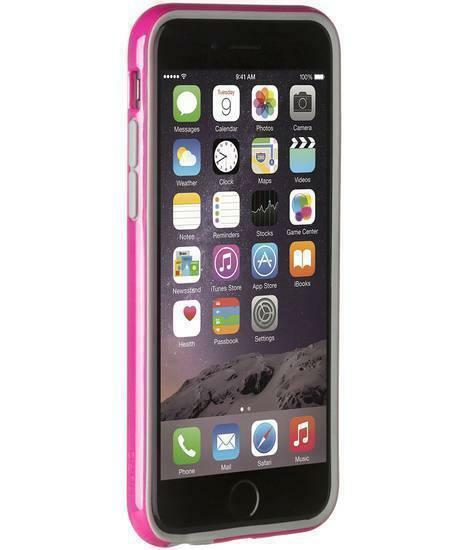 Krycí nárazník Puro nárazníkový rám pre Apple iPhone 6 / 6S (ružový)