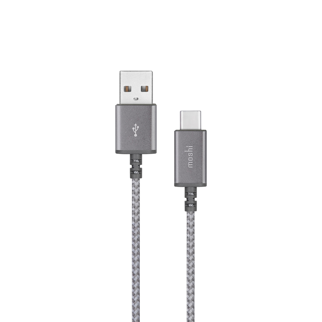 Moshi Integra Lightning na USB kabel 0,25 m, siva
