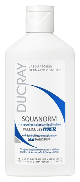 Sjampo Ducray Squanorm, Pellicules Seches 200 ml