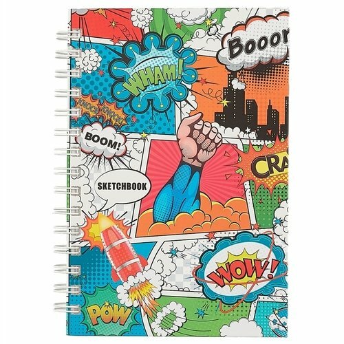 BLO Sketchbook Eksmo A5, 100L Comics tv.reg. for alcohol, boom - 100g / m2, b / lin. TS51004656