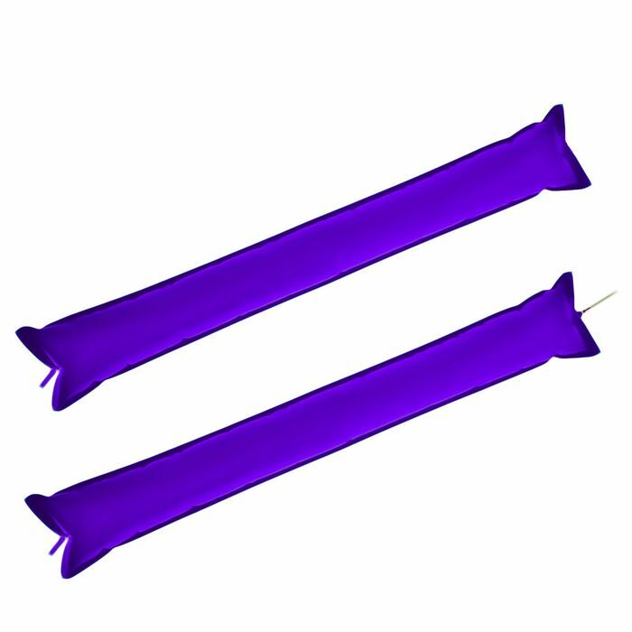 Aldaba para abanico, juego de 2, violeta