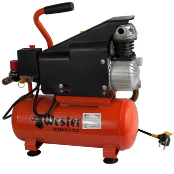 compresor de aire de aceite Wester W 006-075 OLC: foto