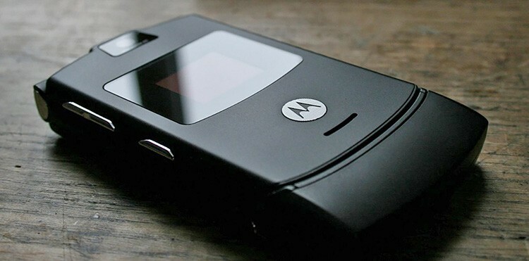 Motorola Razr V3 ist seit langem eines der beliebtesten Modelle