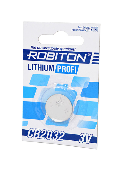Battery ROBITON R-CR2032-BL1 1 piece
