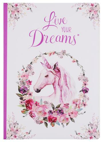 Notepad Live your Dreams Unicorn (BM2018-152)
