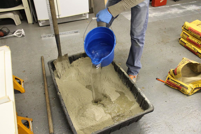 By the way, the quality of concrete directly depends on the grain of sand. The coarser the sand, the better