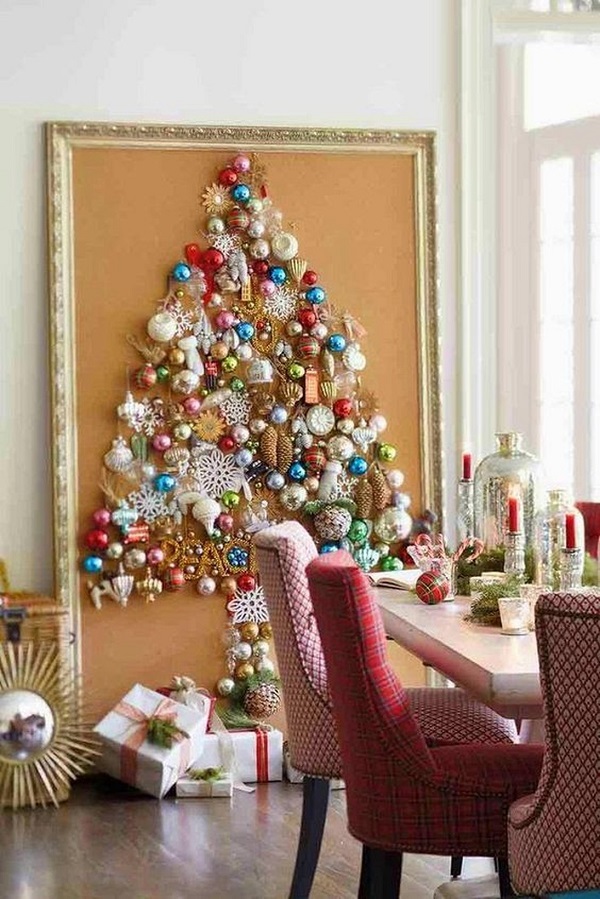איזה סוג של סט עץ חג המולד בדירה קטנטונת