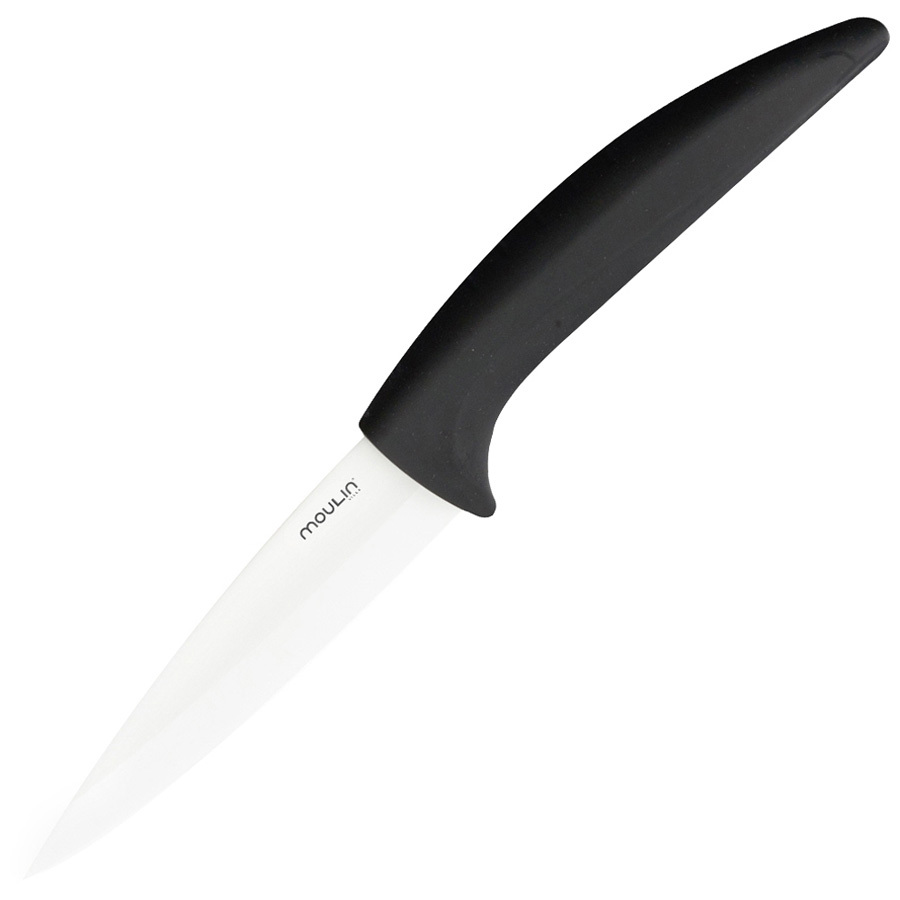 Keramisk kniv Moulinvilla for rengjøring, 9,5 cm