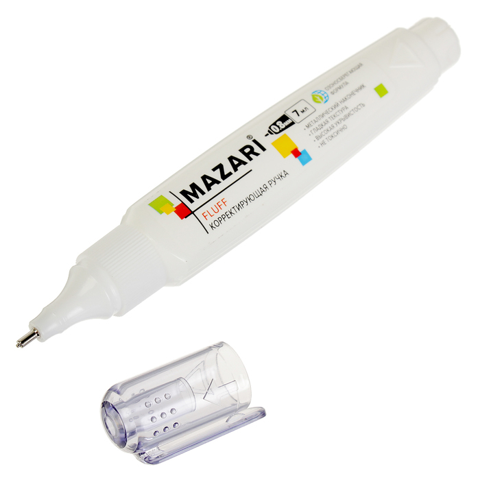 Correction Pen Fluff 7 ml, metal tip, frost resistant