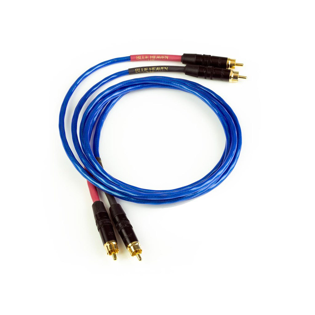 Forbind kabel Nordost Leif Series Blue Heaven RCA 1,0m