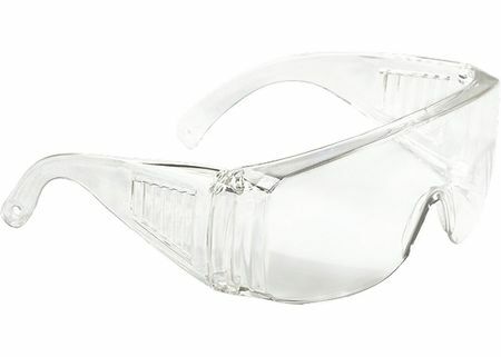 Open veiligheidsbril, transparant, slagvast polycarbonaat SibrTech 89155