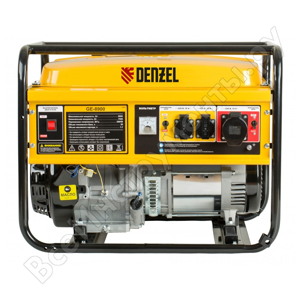 Generatore a benzina 8,5 kw, 220v / 50hz, 25 l denzel ge 8900 94639