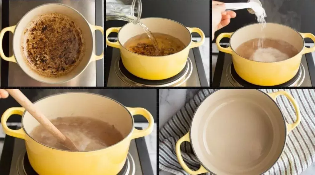 hoe maak je een pot schoon met waszeep?