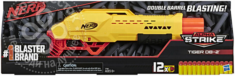 Conjunto de jogos Nerf Alpha Strike Blaster DB-2 E7561