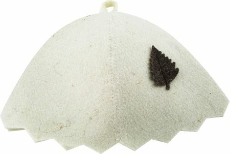 Koupací čepice bílá barva bílá