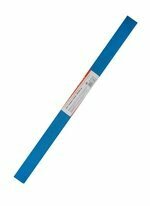 Farvet bølgepapir, 50 * 250 cm, kunstidé / kunstidé, Azure blå