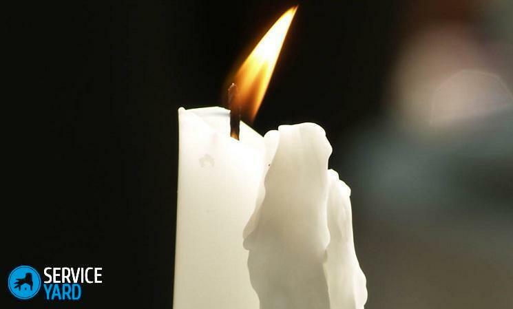 Jak odstranit skvrny z voskových svíček z oblečení?