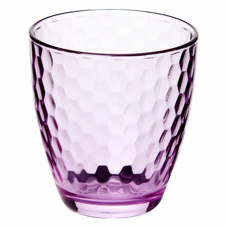 Bicchiere PASABAHCE Enjoy Loft rosa 280ml vetro basso