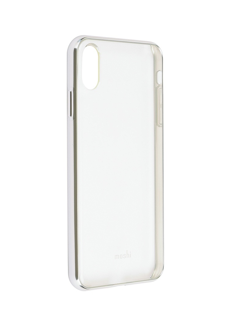Moshi-hoesje voor APPLE iPhone XS Max Vitros Zilver 99MO103203