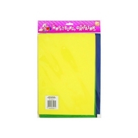 Zestaw kolorowych papierów samoprzylepnych welurowych, A5, 7 kolorów (7 arkuszy)