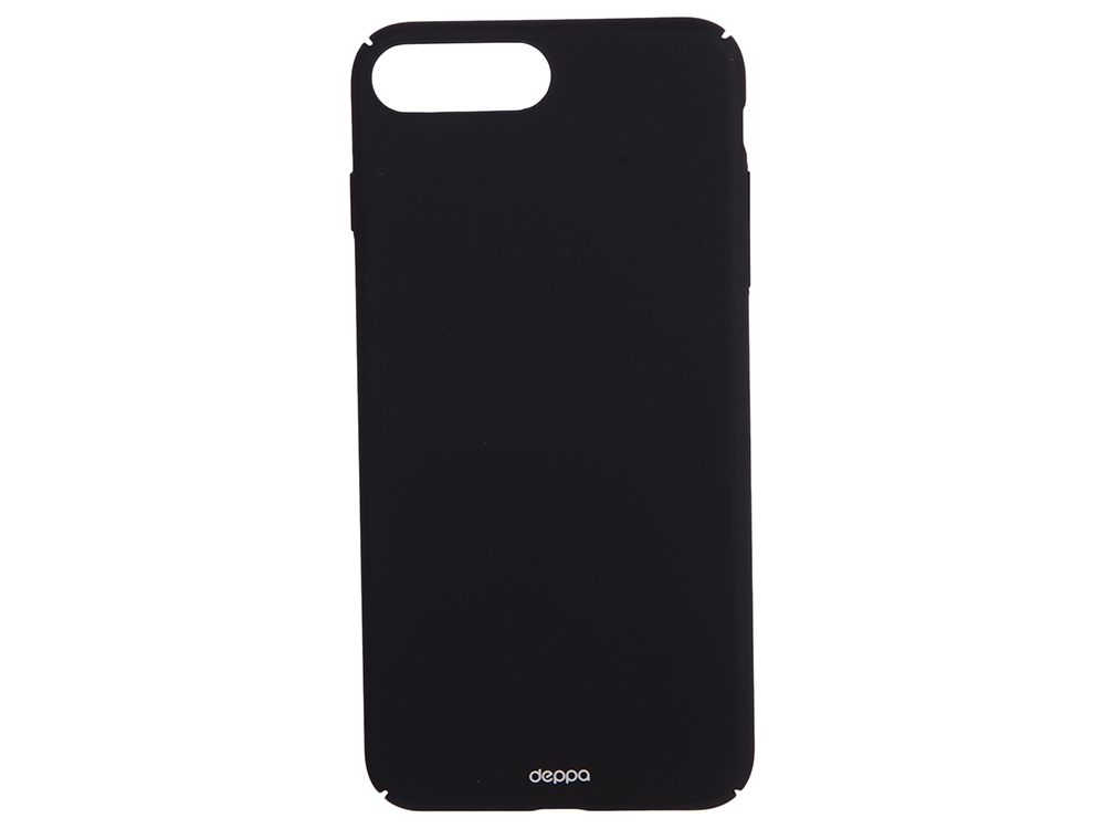 Cover-overlay for Apple iPhone 7 Plus Deppa 83272 Air Case Black clip-case, polycarbonate