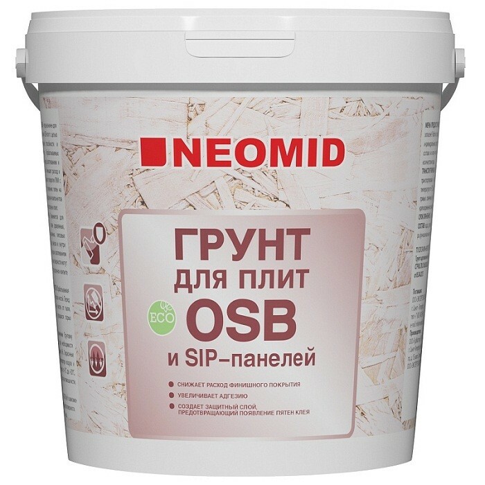 Akrylatprimer Neomid för OSB -skivor 1 kg