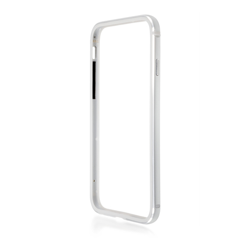 Brosco Two-Piece Bumper for Apple IPhone 6 Plus Silver