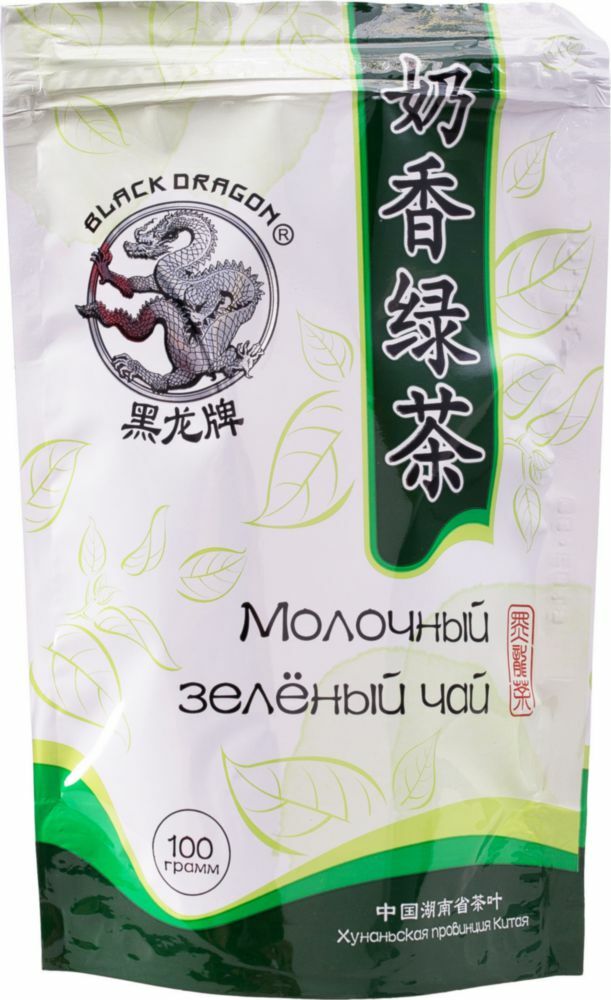 Fekete sárkány zöld tea tej 100 g