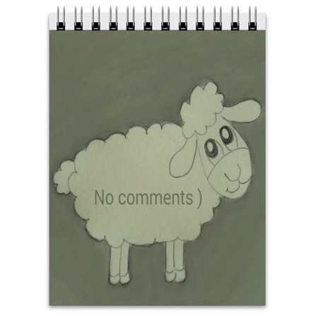 Printio Notebook Sheep