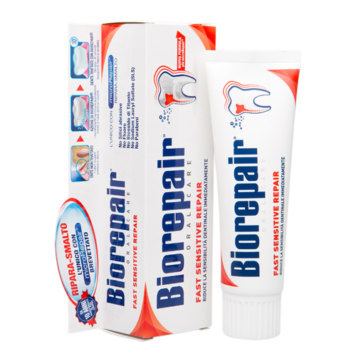 Azonnali érzékeny fogkrém 75 ml (Biorepair, érzékeny fogak)