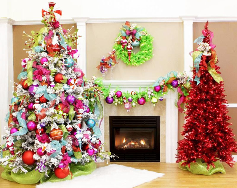 For dem, der endnu ikke har haft tid - hvor smukt og stilfuldt at dekorere juletræet til nytår