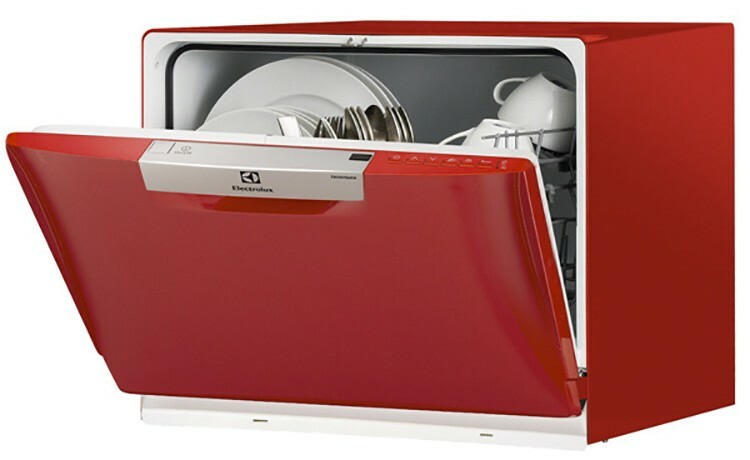As principais linhas de modelos de máquinas de lavar louça " Electrolux"