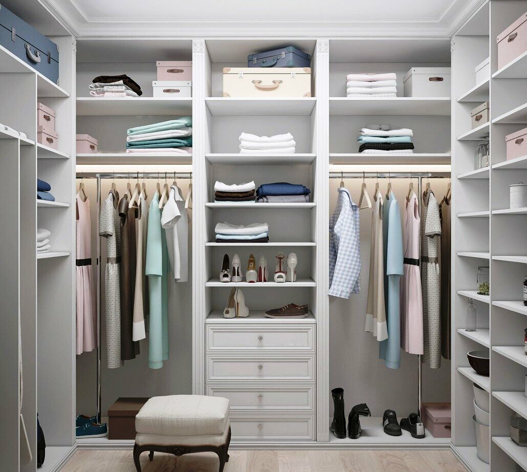 options for a small dressing room