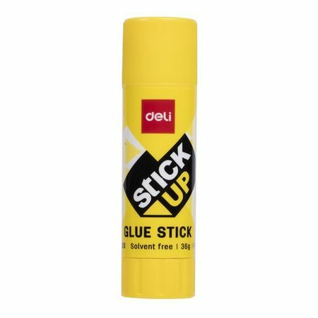Deli Stick UP EA20310 glue stick 36g corp. yellow transparent display cardboard reinforced 12 pcs / box
