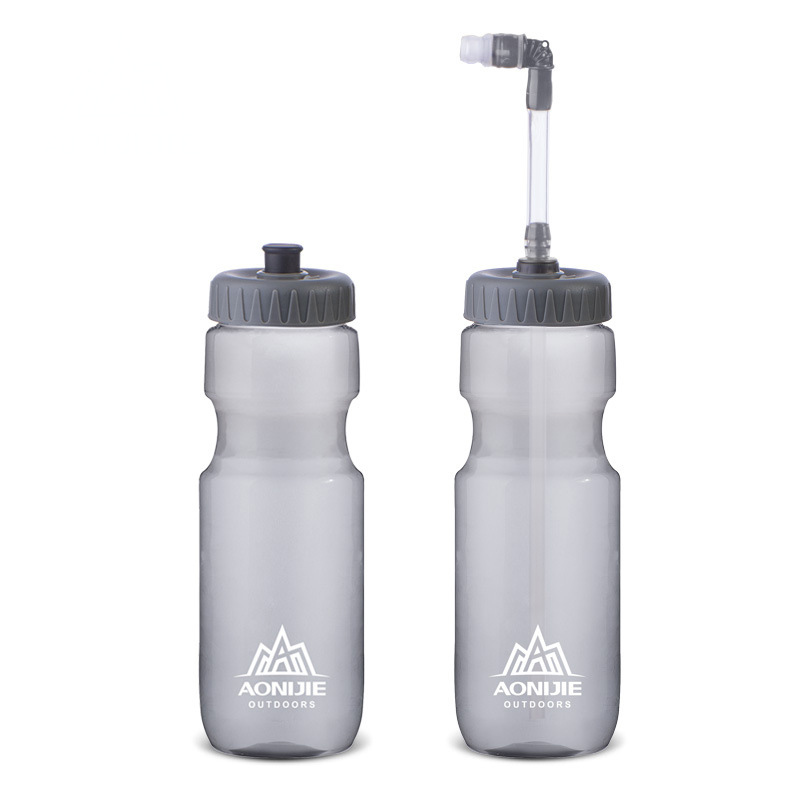AONIJIE 700ML TPU + PP + בקבוק מים ריצה נייד סיליקון חיצוני ספורט כושר קומקום מים