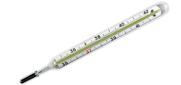 Durante mucho tiempo, un medidor de mercurio siguió siendo la única forma de obtener datos sobre la temperatura corporal.