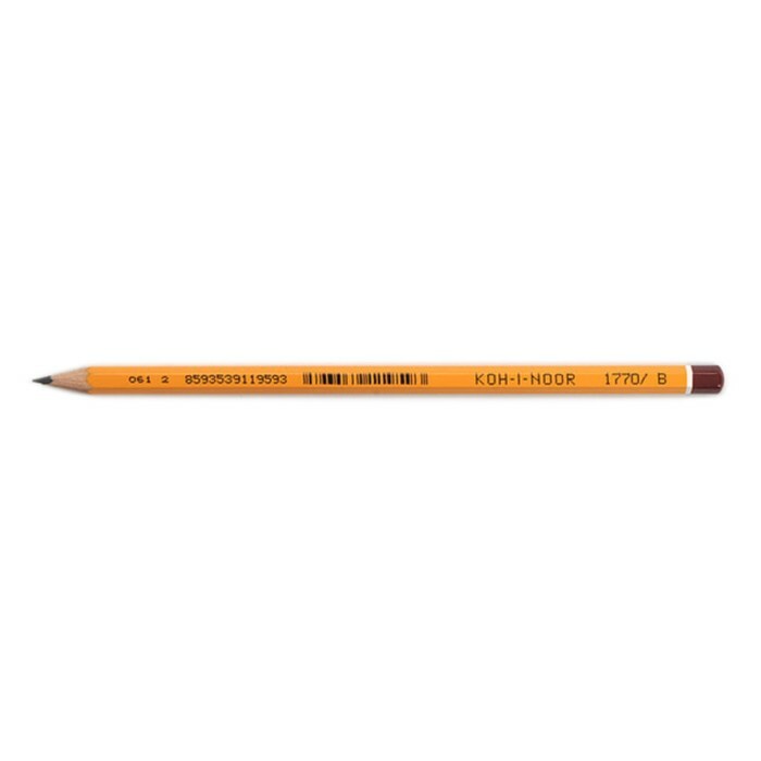 Ołówek h/g K-I-N 1770 B CZARNE SŁOŃCE CENA ZA 1 SZTUKĘ !!
