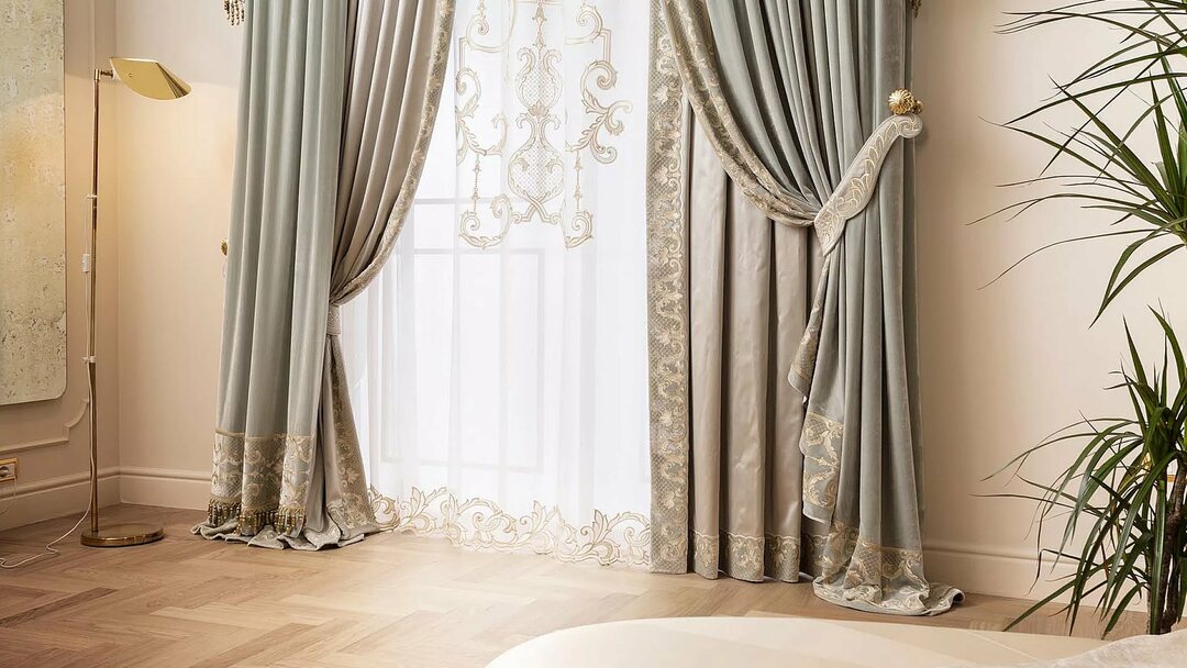 beautiful curtains for living room