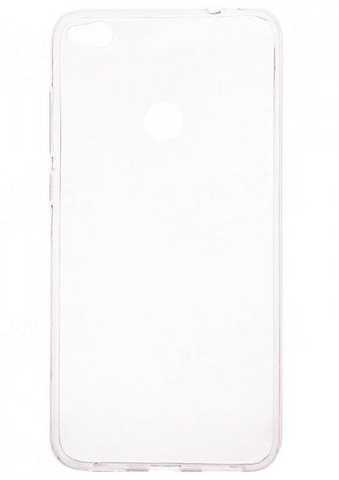 Cover-overlay for Huawei P8 Lite silikon med støtfanger (gjennomsiktig grønn)
