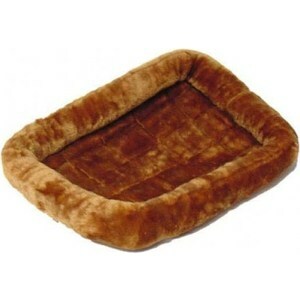 Midwest Quiet Time Pet Bed - Cinnamon 22 \ '\' karusnahk 56x33 cm pruun kassidele ja koertele