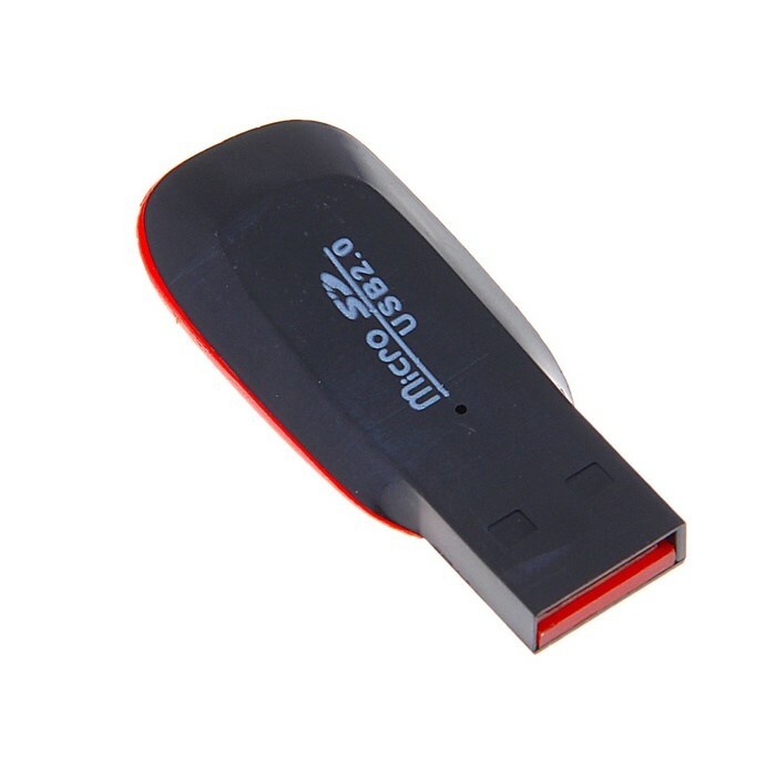 USB -kortinlukija Micro SD: lle