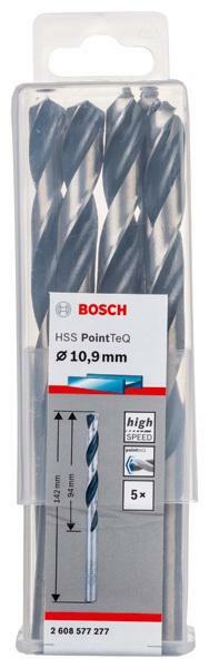 Broca para metal Bosch Ф10,9х94mm (2.608.577.277)