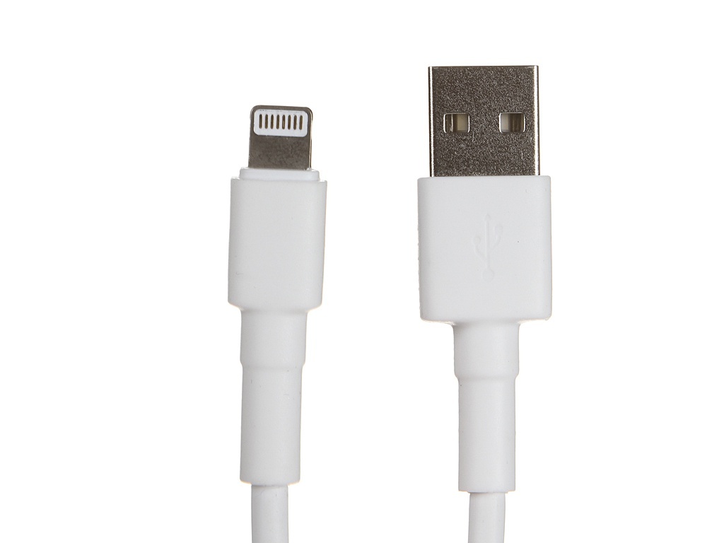 Aksesuar Baseus Mini Beyaz Kablo USB-Lightning 2.4A 1m Beyaz CALSW-02