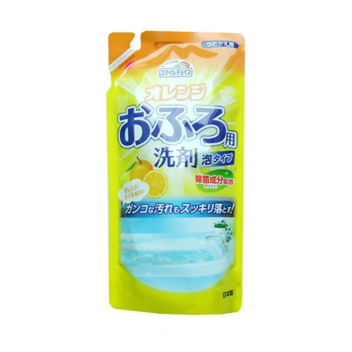 Mitsuei -kylpypuhdistusaine, sitrushedelmien tuoksu, doypack, 350 ml