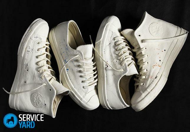 Sneaker bianco vernice bianca