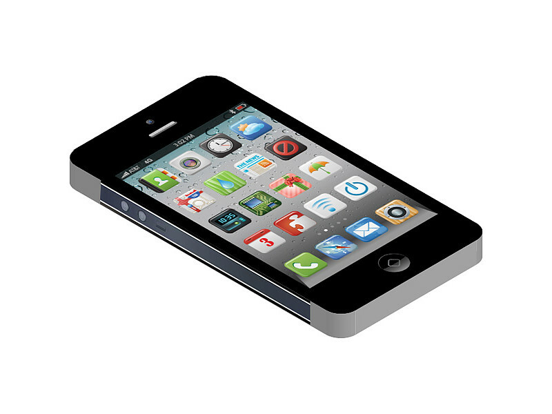 Portátil para iPhone Eureka con aplicaciones 92668