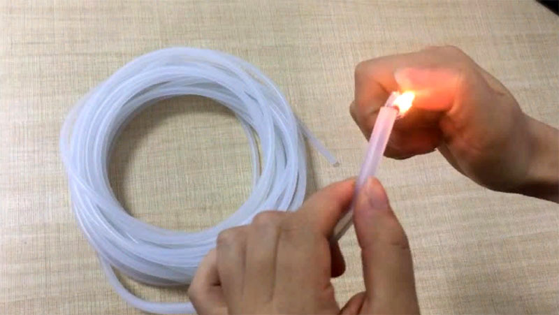 A piece of thin silicone tube must be heated with a lighter and wound around the piece. Then wait until the silicone cools down, and, firmly gripping the metal, remove the key