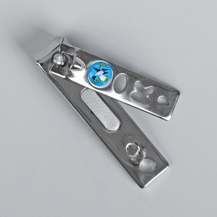 Manicure clipper nippers, med en fil, 5,5 (± 0,5) cm, MIX farver