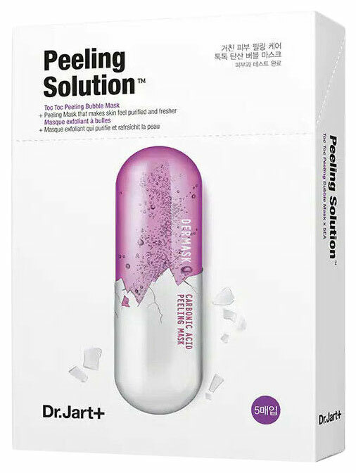 Masque visage DR.Jart + Dermask Ultra Jet Peeling Solution Set 5*28 ml